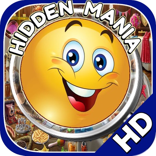 Free Hidden Object Games: Hidden Mania 10 Icon