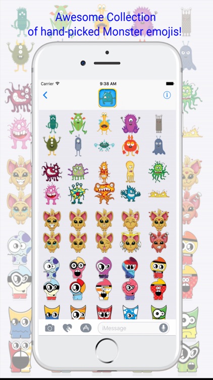 Monster Emoji and Custom Keyboard