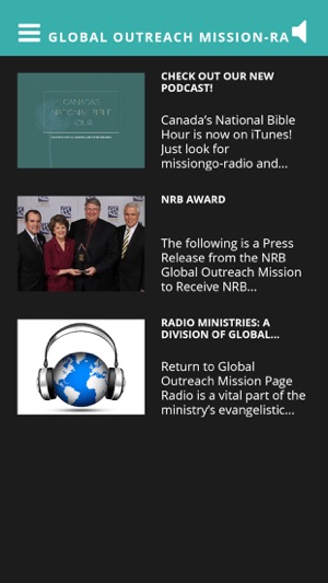 Global Outreach Mission -Radio(圖1)-速報App