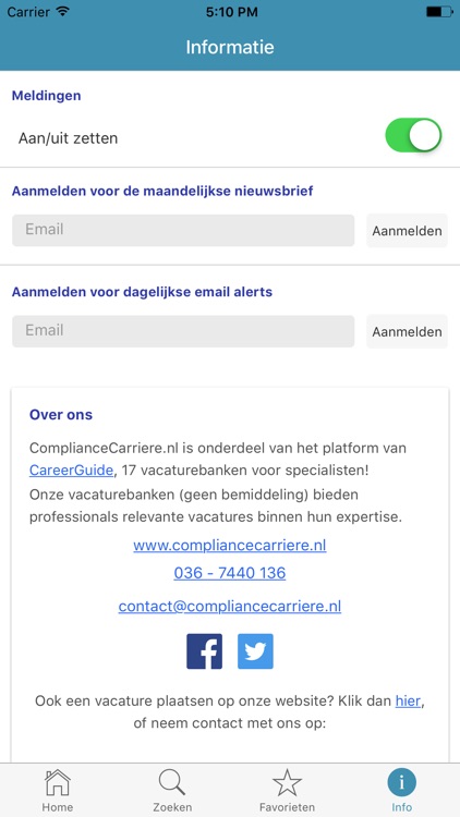 ComplianceCarriere screenshot-4