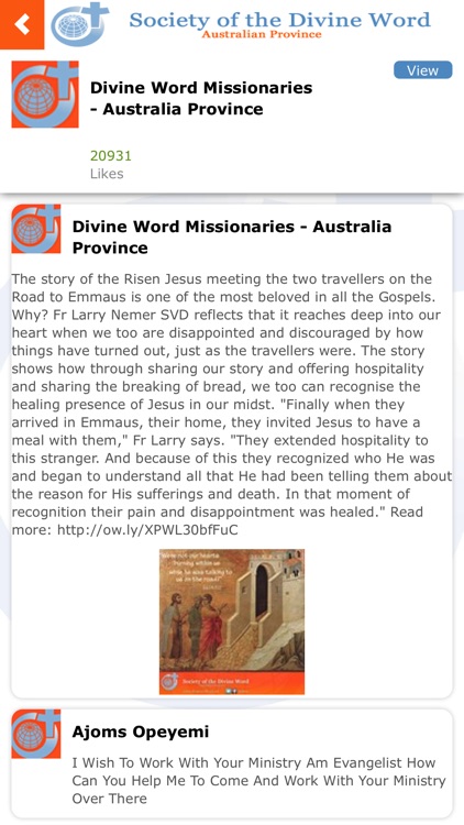 Divine Word Missionaries AUS screenshot-4