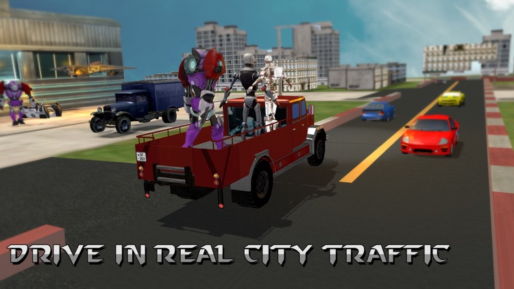 Robot Transporter Truck – Secret transport mission screenshot-3