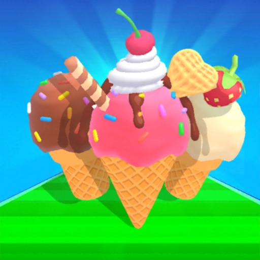 Dessert Stack 3D-Ice Cream Run Icon