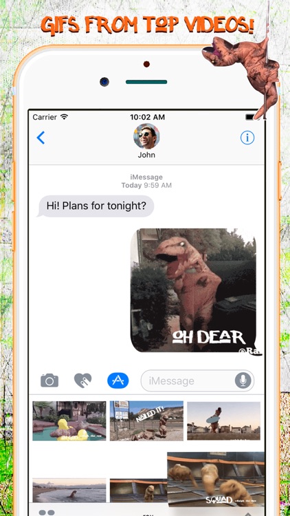 Ralph the Rex - Official Dino Emojis & Gifs screenshot-3
