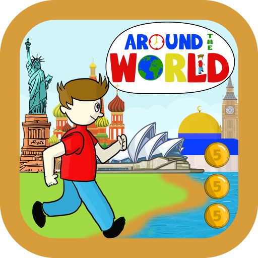 around the world adventure game