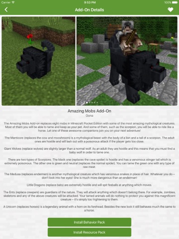 Add Ons for Minecraft PE (Minecraft Addons) screenshot 2