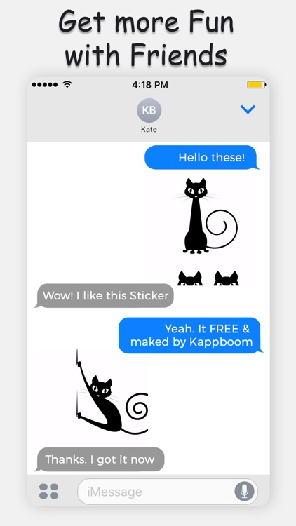 Black Cat Stickers!