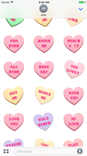 Conversation Hearts XOXO(圖4)-速報App