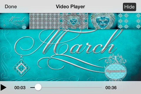 PATTCAST's March Aquamarine (Lefties) - Crochet screenshot 3