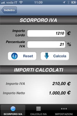 IVAScorporo screenshot 2