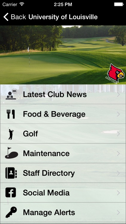 University of Louisville Golf 