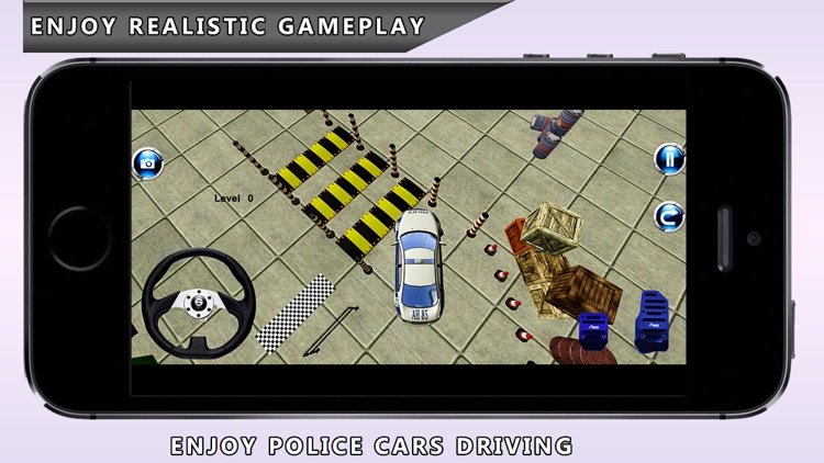 Police Car Parking Challenge screenshot-4