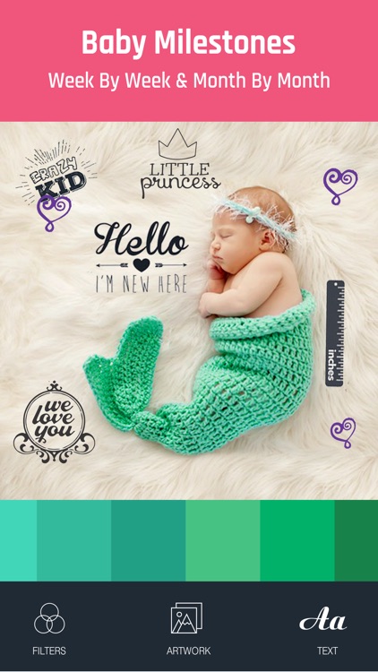 Baby Photo - Edit Pregnancy & Baby Milestones Pics