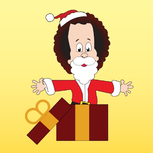 Richard Simmons Holiday Stickers