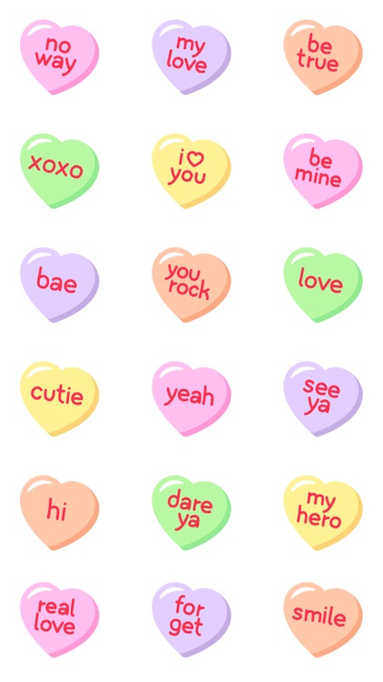 Love Candy Hearts