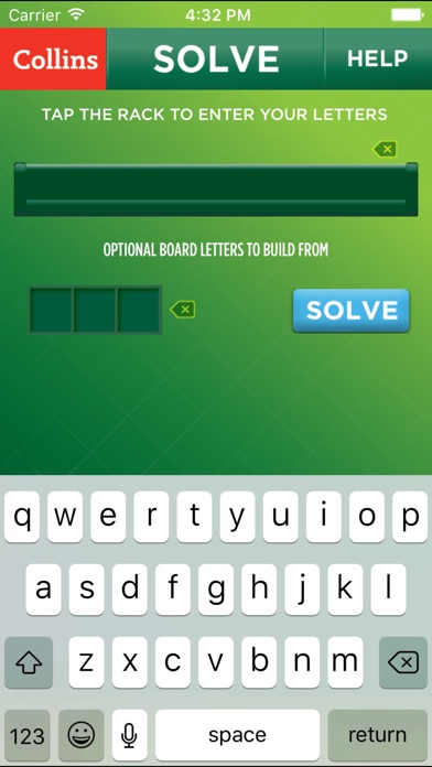Official SCRABBLE™ Words: Collins SCRABBLE™ Checker and Solver Screenshot 4