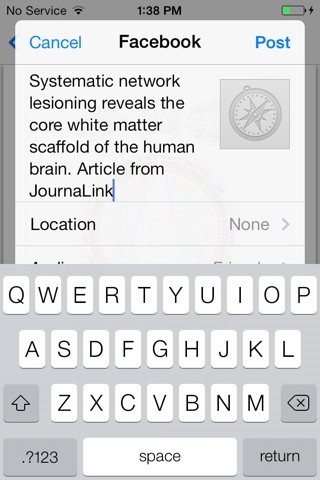 JournaLink Medicine & Biology screenshot 2