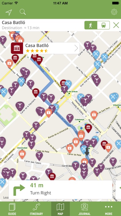 Barcelona Travel Guide (with Offline Maps)