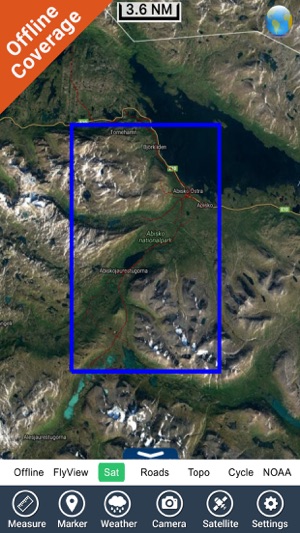 Abisko NP navigator Charts HD(圖5)-速報App