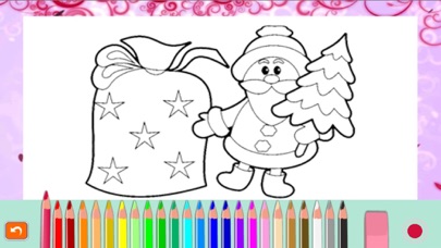 How to cancel & delete Snowman and merry christmas picture coloring book from iphone & ipad 2