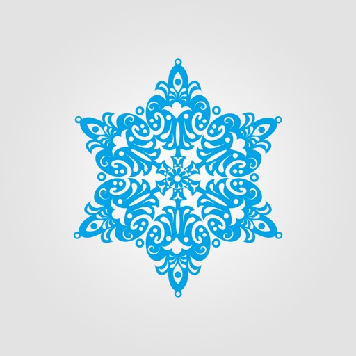 Beautiful Snowflakes Stickers Icon
