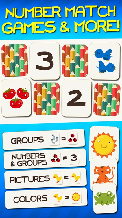 Number Games Match Game Free Games for Kids Math screenshot-0