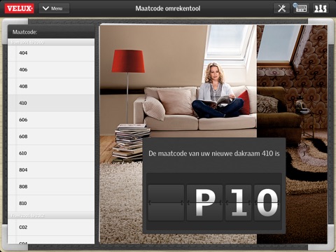 VELUX Installer screenshot 2