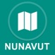 Nunavut, Canada : Off-line GPS Navigation