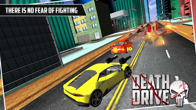 Death Drive 3D : Car Racing and  Car Shooting game