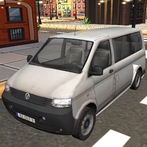 Passenger Transport Van Parking Simulation 2017 icon