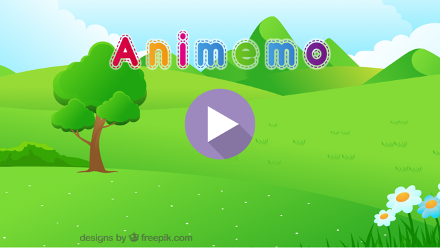 Animemo - Free Memory Game For Kids