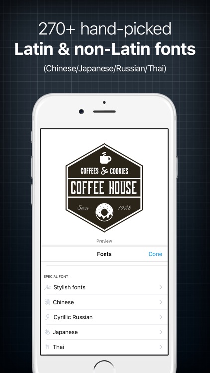 InstaLogo Logo Creator - Graphic design maker