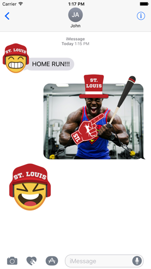 St. Louis Baseball Stickers & Emojis(圖2)-速報App