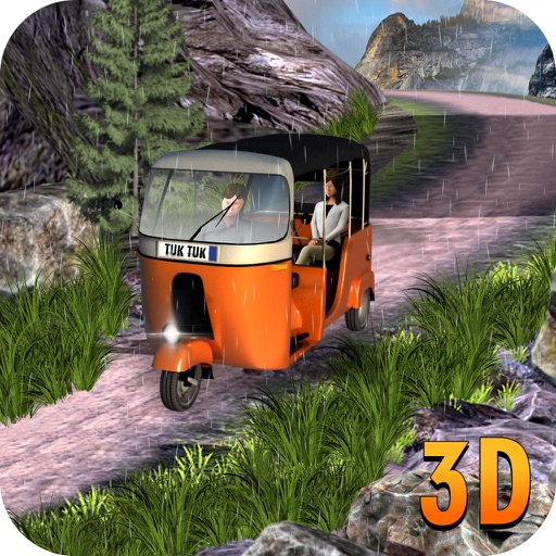 Auto Rickshaw Driving 3D Game Icon