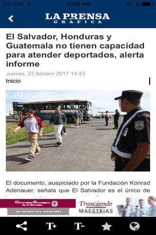 La Prensa Gráfica screenshot 2