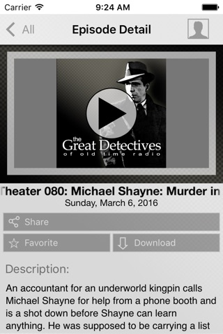 OldTimeRadio Great Detectives screenshot 3