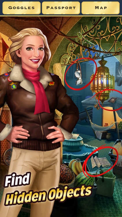 Pearl's Peril - Hidden Object Adventure for iPhone screenshot-0