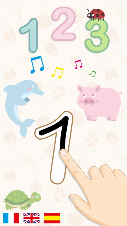 123 Numbers: Animals - Learn to Count