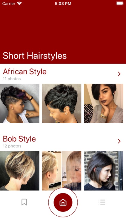 Short Hairstyles & Haircuts