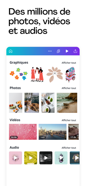 ‎Canva : design, photo et vidéo Capture d'écran