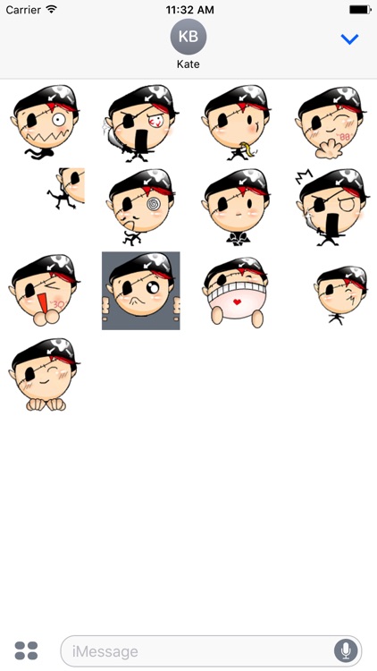 The Pirates - Animated Stickers And Emoticons