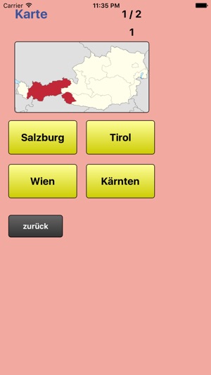 Die bundesländer von Österreich - Kennst du sie ?(圖1)-速報App