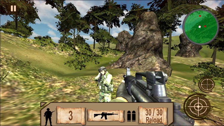 Commando Jungle Adventure: Enemy Shooting