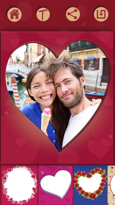 New romantic love photo frames - Photo editor screenshot 3