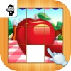 Fruit Slide Puzzle Kids Game