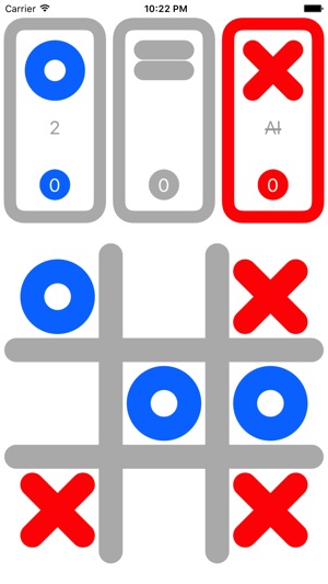 Simple Noughts and Crosses