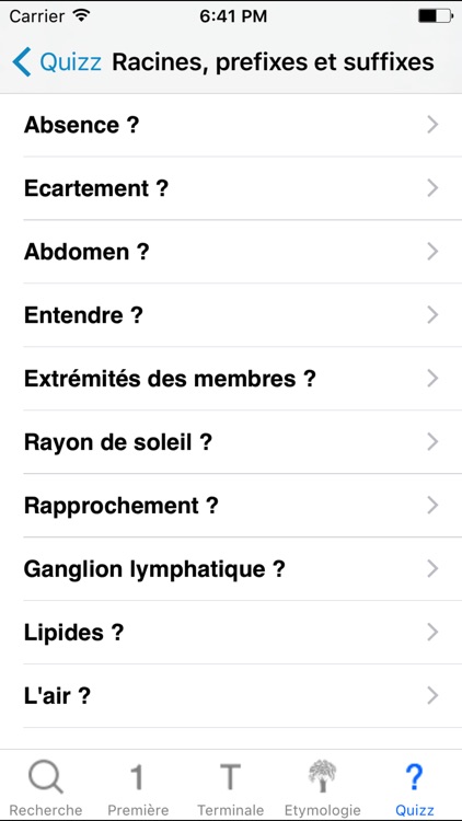 Terminologie médicale ST2S screenshot-4