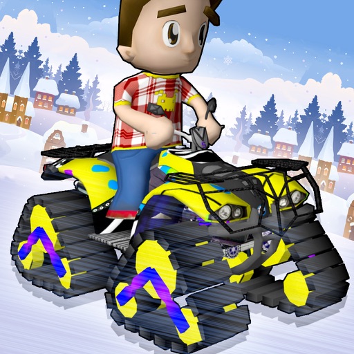 ATV Snow Bike Rally : Atv Racing Game for kids iOS App