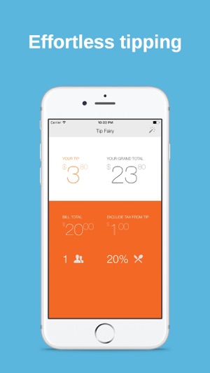 Tip Calculator - Tip Fairy, Easy, Fast, Effortless(圖1)-速報App