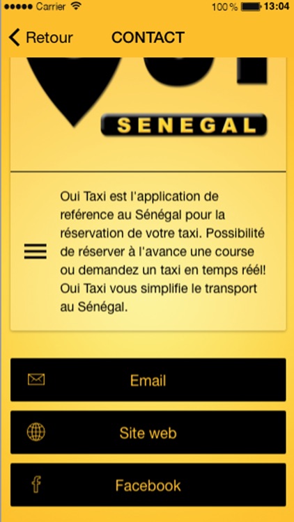 OUI TAXI SENEGAL screenshot-4